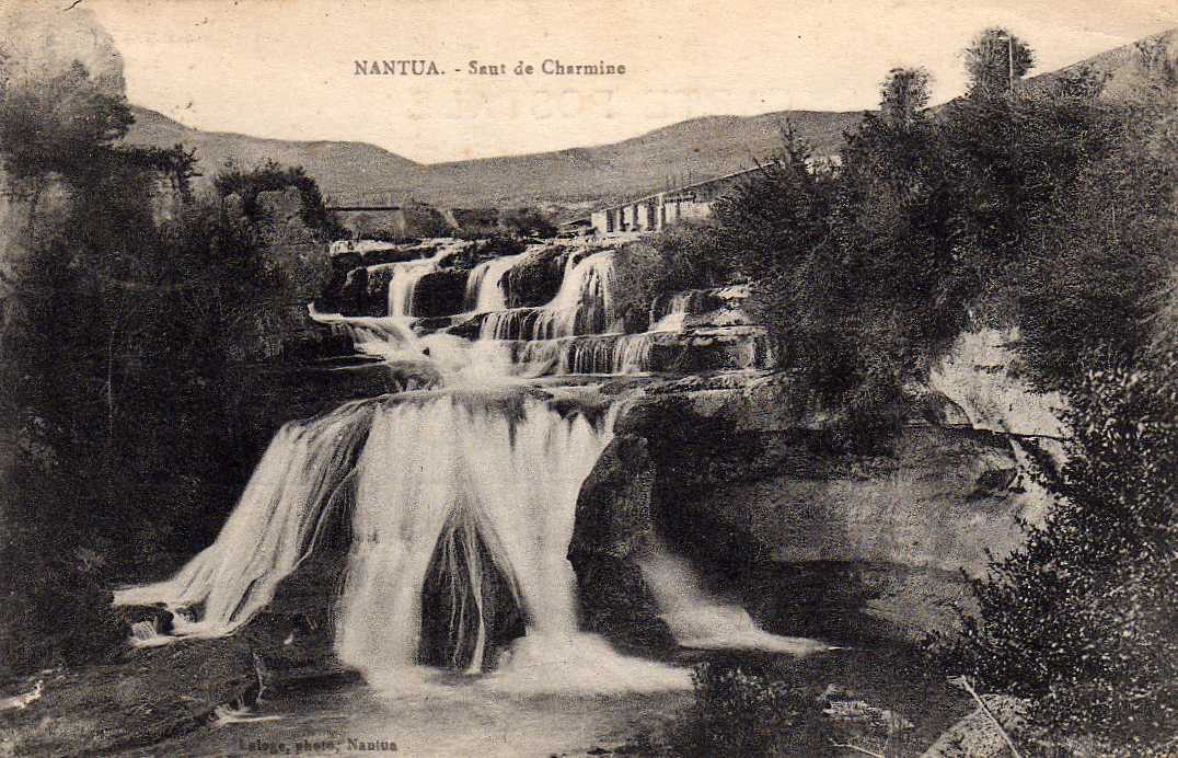 01 NANTUA Saut De Charmines, Cascade, Ed Laloge, 1928 - Nantua