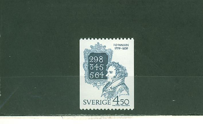 4S0156 Johan Olof Wallin Archeveque Livre Des Cantiques 1055 Suède 1979 Neuf ** - Other & Unclassified