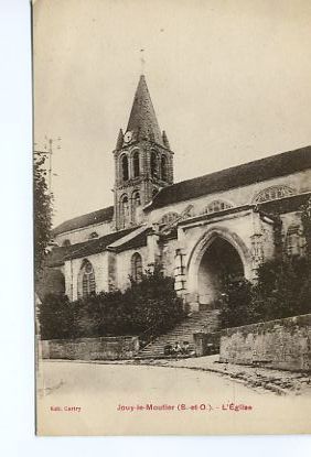 JOUY Le MOUTIER - L'église - Jouy Le Moutier