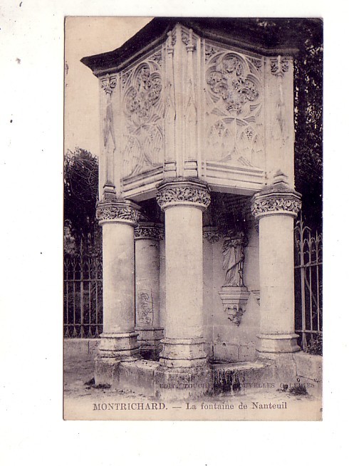 CARTE POSTALE DE FRANCE DU LOIR & CHER MONTRICHARD LA FONTAINE DE NANTEUIL - Montrichard