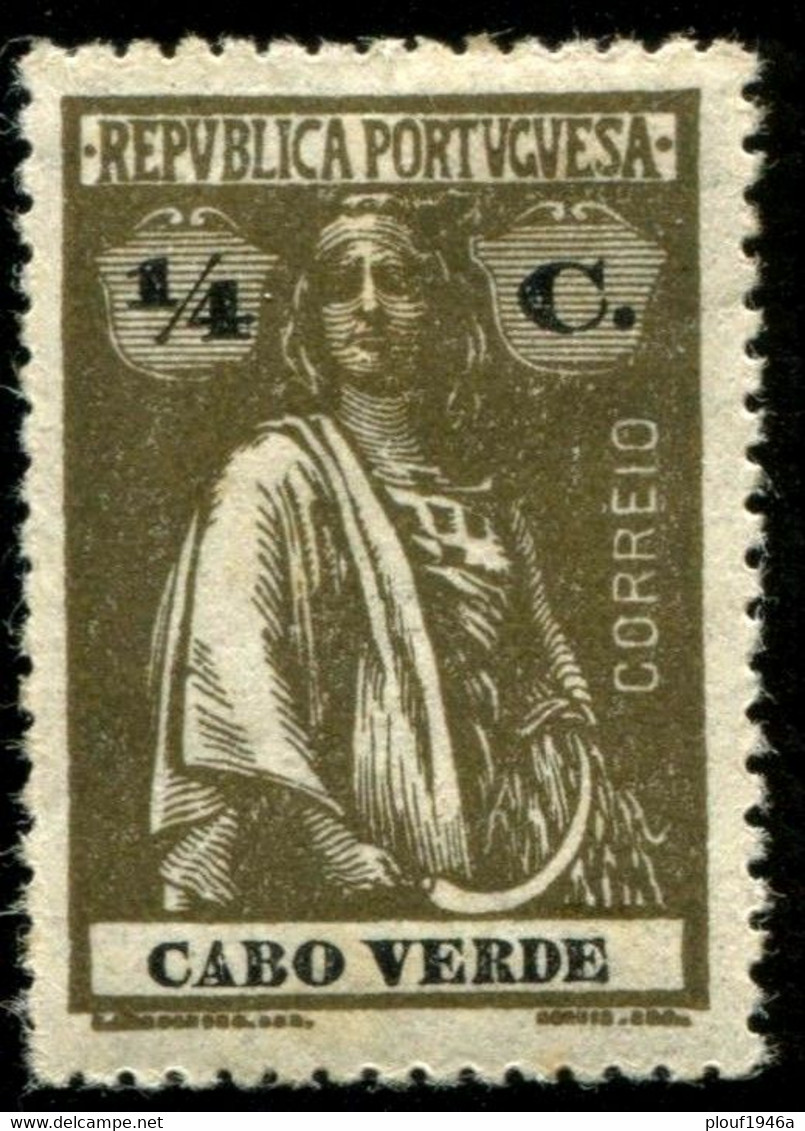 Pays :  88 (Cap-Vert : Colonie Portugaise)  Yvert Et Tellier N° :  141 (A) (*) - Isola Di Capo Verde