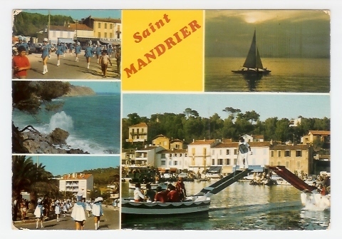 Saint Mandrier Sur Mer: Ses Joutes Et Ses Majorettes (05-5118) - Saint-Mandrier-sur-Mer