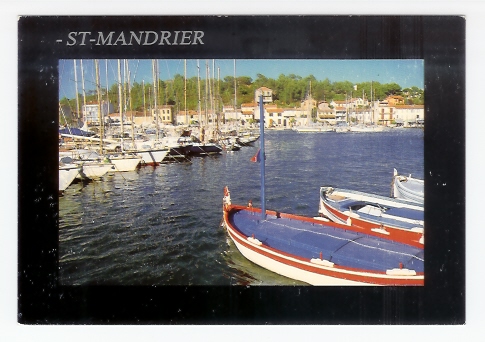 Saint Mandrier Sur Mer: Un Coin Du Port, Bateaux, Pointu (05-5129) - Saint-Mandrier-sur-Mer