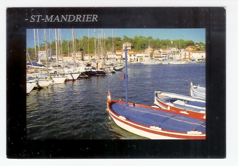 Saint Mandrier Sur Mer: Un Coin Du Port, Bateaux, Pointu (05-5130) - Saint-Mandrier-sur-Mer