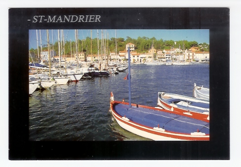 Saint Mandrier Sur Mer: Un Coin Du Port, Bateaux, Pointu (05-5131) - Saint-Mandrier-sur-Mer