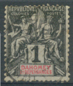 Lot N°3744  DAHOMEY, N°6-3, Coté 3 Euros - Andere & Zonder Classificatie