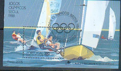 Portugal  Bf Ol. Seul  (#99) - Sailing