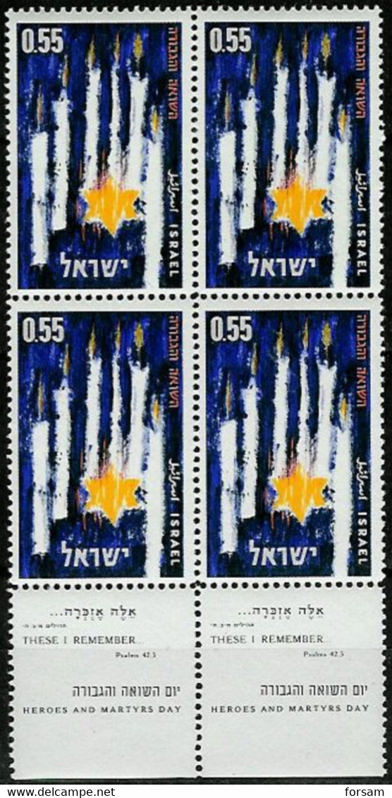 ISRAEL..1962..Michel # 256-257...MNH. - Unused Stamps (with Tabs)