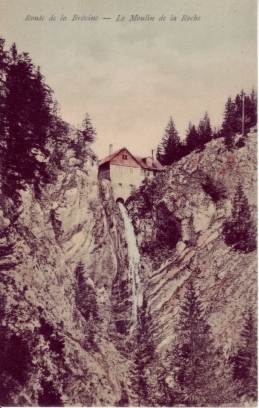 Route De La Brevine   -Le Moulin De La Roche - La Brévine