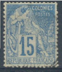 Lot N°3789  COLONIES GENERALES , N°51, Coté 3 Euros - Alphee Dubois