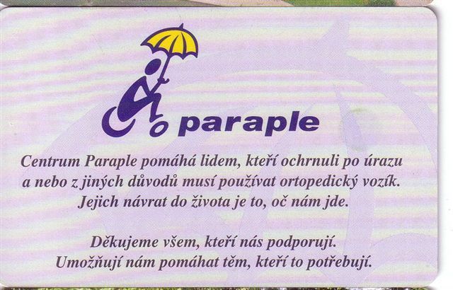 Czech Republic - Tcheque - Paraple - Tchéquie