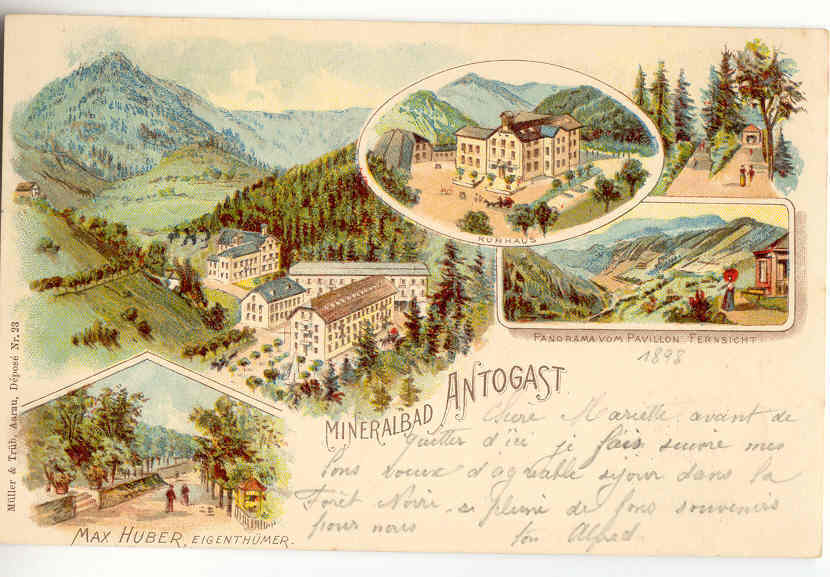 3550 - MINERALBAD ANTOGAST - Oppenau