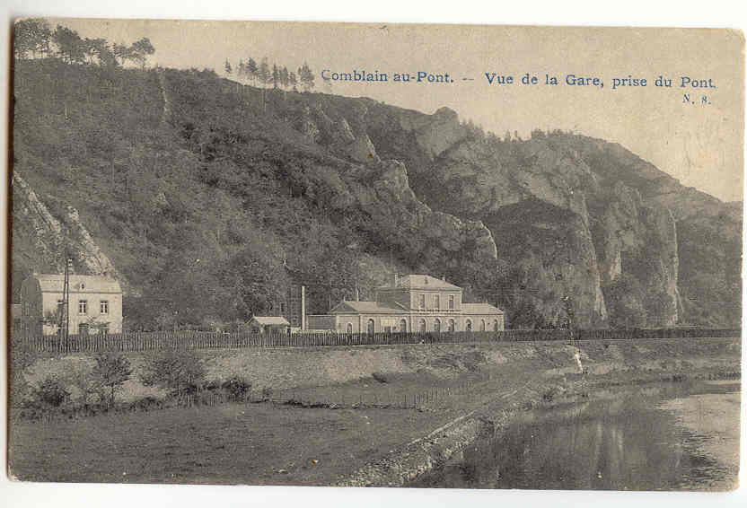 4477 - COMBLAIN-AU-PONT - Vue De La Gare, Prise Du Pont - Comblain-au-Pont