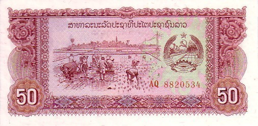 LAOS   50 Kips Non Daté (1979)   Pick 29a   ****BILLET  NEUF**** - Laos