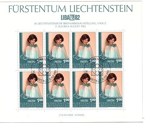 B1974 - LIECHTENSTEIN N°738/39 SHEETLETS ( Registered Shipment Only ) - Blocks & Sheetlets & Panes