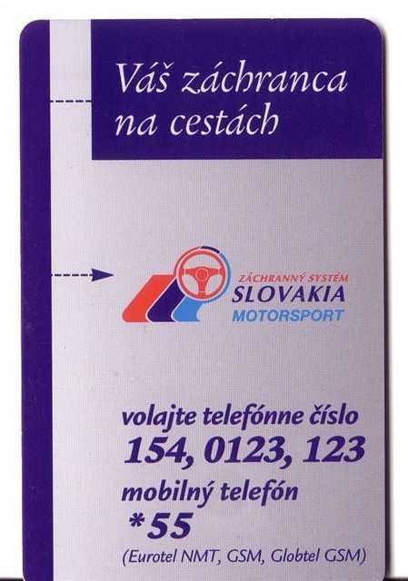 Slovak Republic - Slovaque –  Slovakia Motorsport - Slowakei