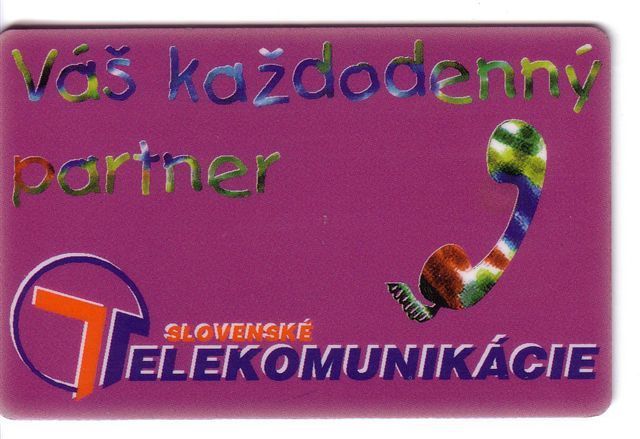 Slovak Republic - Slovaque – Vaš Každodenny Partner  ( Old And Rare Card ) - Slovaquie