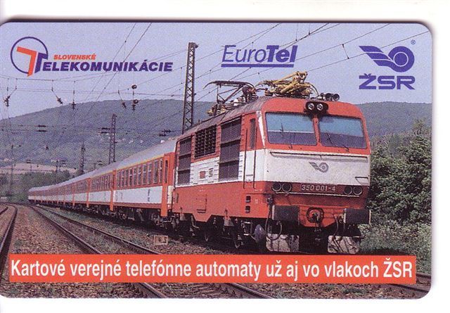 Slovak Republic - Slovaque – Slovakia – Train – Tren – Railway – Ferroviaire – Trains – Zug – Bahn - ŽSR - Slovakia