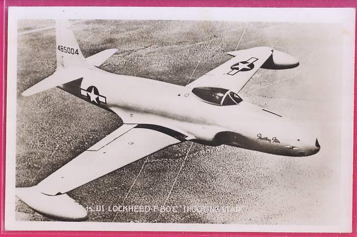 112 - AVIATION - U.S.  LOCKHEED F.80 C  SHOOTING STAR - 1946-....: Moderne