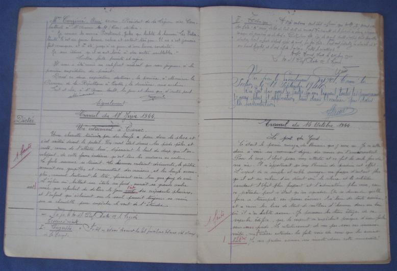 Cahier D'Instruction "GENDARMERIE" 1943. - Politie & Rijkswacht