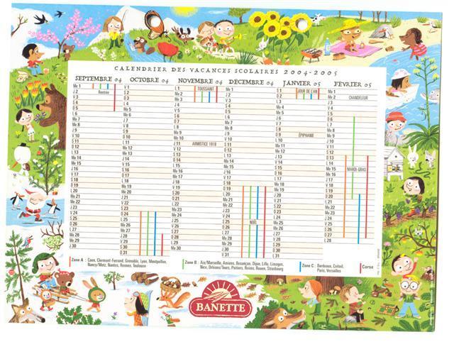 Calendrier Banette 2004 2005 - Grossformat : 2001-...