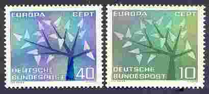 CEPT / Europa 1962 Allemagne 255 Et 256 ** - 1962