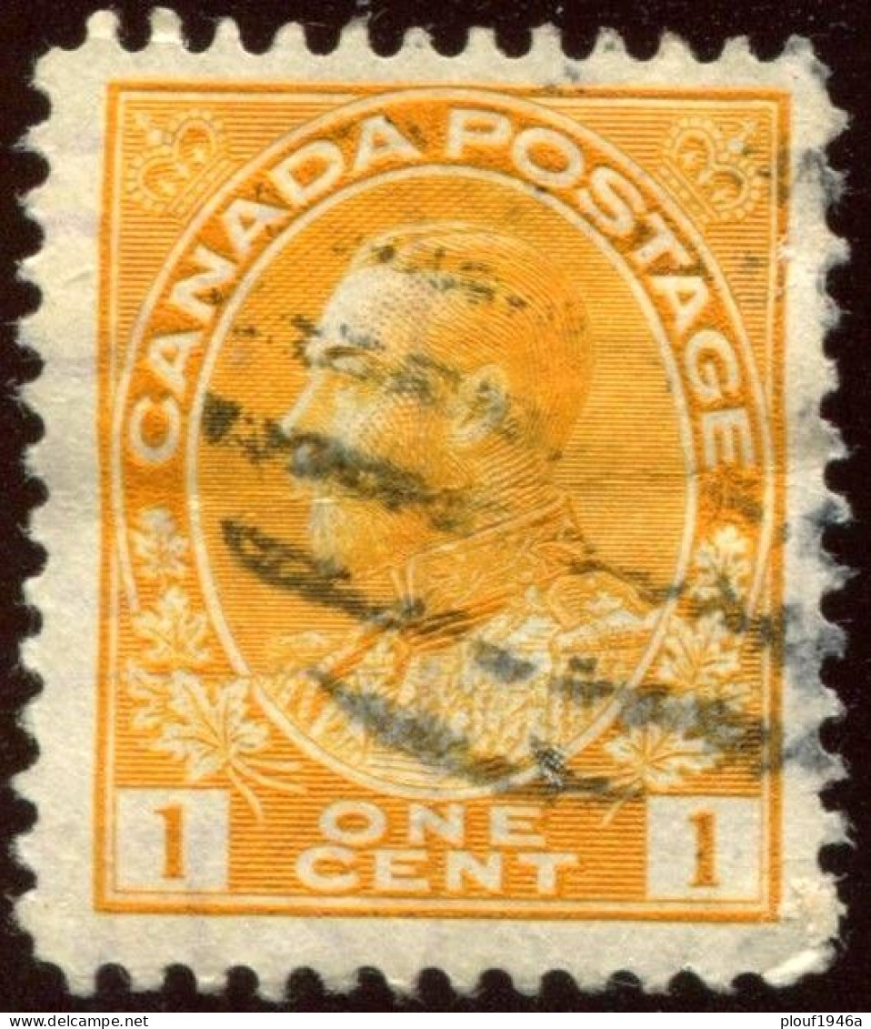 Pays :  84,1 (Canada : Dominion)  Yvert Et Tellier N° :   108 (o)  Die I - Used Stamps