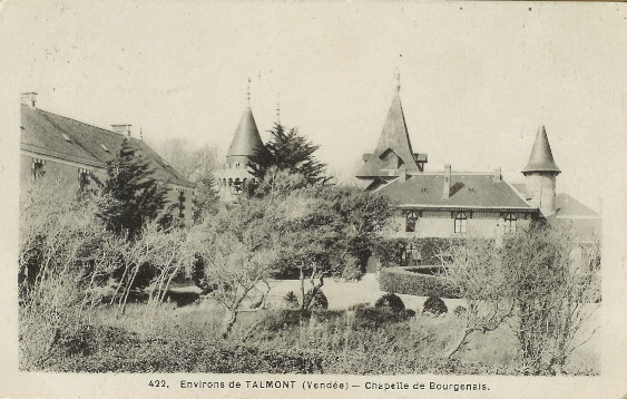 Environs De TALMONT : Chapelle De BOURGENAIS - Talmont Saint Hilaire