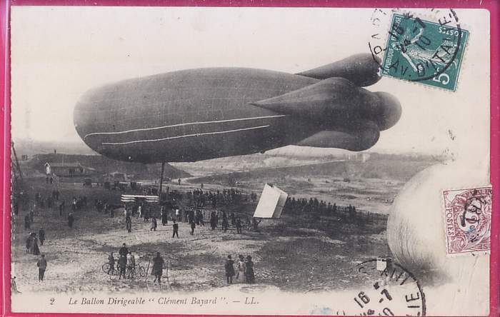 218 - DIRIGEABLE    Le Ballon Dirigeable "Clément Bayard" - Luchtschepen