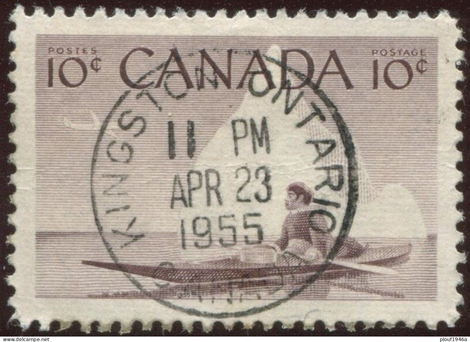 Pays :  84,1 (Canada : Dominion)  Yvert Et Tellier N° :   278 (o) Belle Oblitération De 1955 - Used Stamps