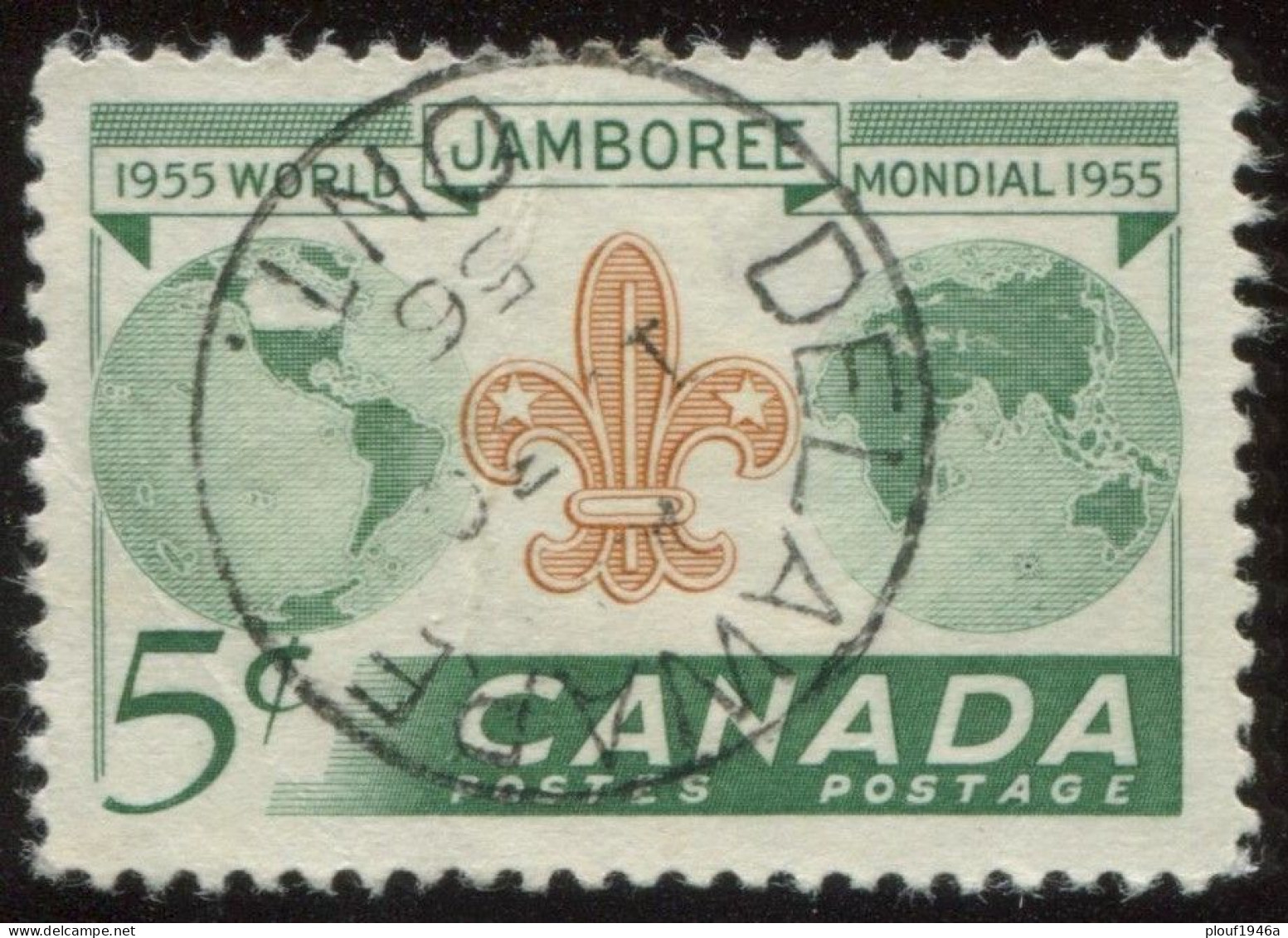 Pays :  84,1 (Canada : Dominion)  Yvert Et Tellier N° :   283 (o) - Used Stamps