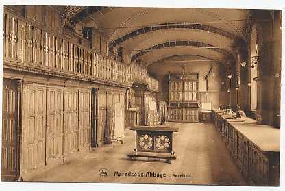 Denée (lez-Maredsous) - Maredsous-Abbaye - Sacristie - Anhee