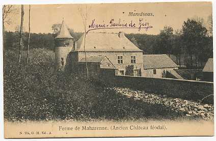 Denée (lez-Maredsous) - Ferme De Maharenne ( Ancien Château Féodal ) - Anhée