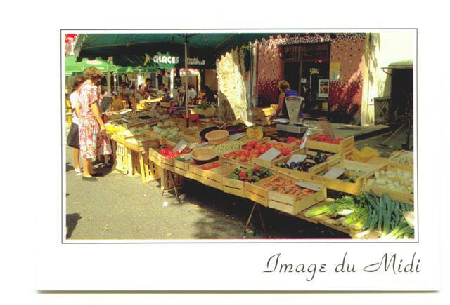 Cpm Marché Du Midi - Marchés