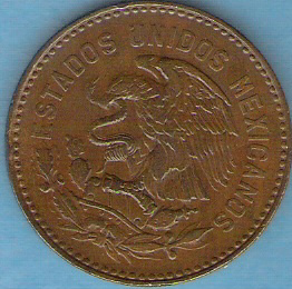 50 CENTAVOS . 1956 . - Mexiko