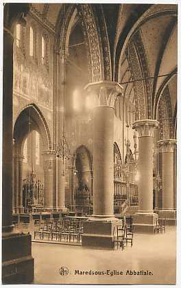 Denée (lez-Maredsous) - Maredsous - Eglise Abbatiale - Anhee