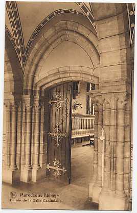 Denée (lez-Maredsous) - Maredsous - Abbaye - Entrée De La Salle Capitulaire - Anhée