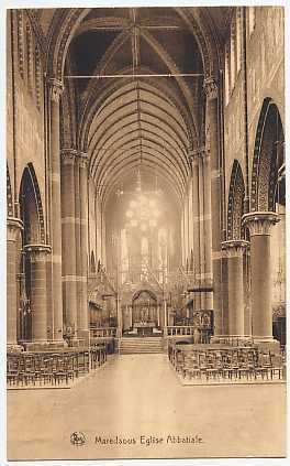 Denée (lez-Maredsous) - Maredsous - Eglise Abbatiale - Anhée