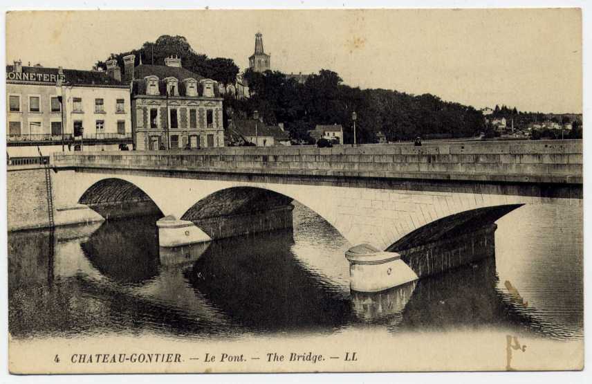 53 - CHATEAU GONTIER - Le Pont - Chateau Gontier