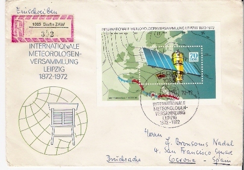 DDR / METEO / 23.03.1972 - Climate & Meteorology