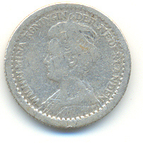 PAYS - BAS   10  CENTS  1915      ARGENT - 10 Centavos