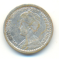 PAYS - BAS   10  CENTS  1918      ARGENT - 10 Cent