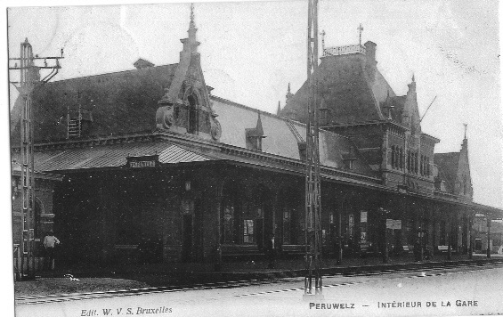 PERUWELZ.  -  INTERIEUR DELA GARE - Peruwelz