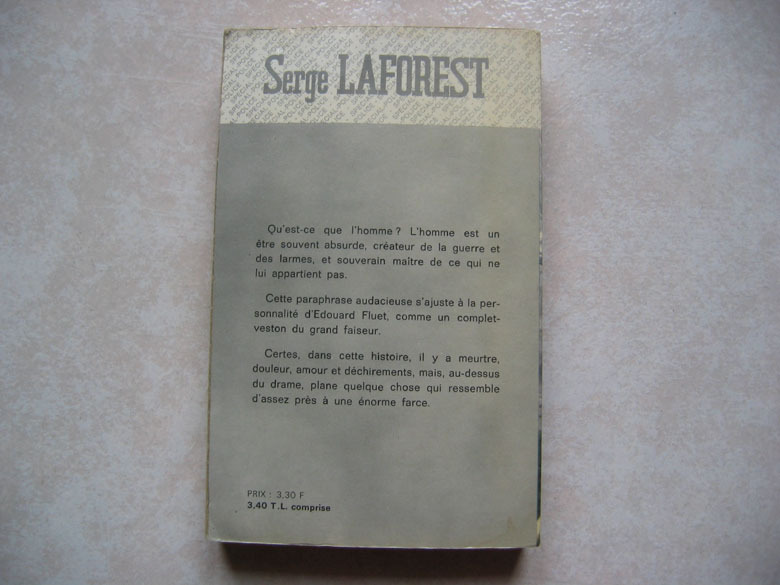 Fleuve Noir, Serge Laforest : N° 571" Malemort " 1967 - Fleuve Noir