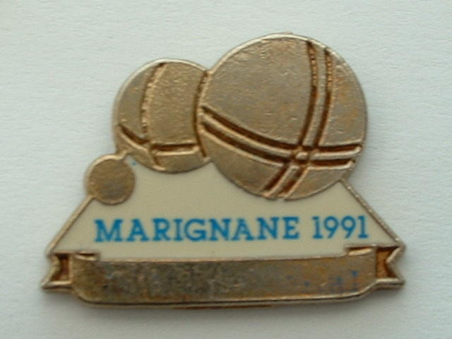 PETANQUE MARIGNANE 1991 - Boule/Pétanque