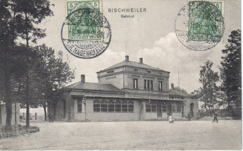BISCHWEILER  -  BISCHWILLER  -  Bahnhof  -  La Gare - Bischwiller