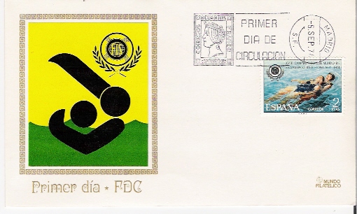 ESPAGNE / FDC / 1974 - Erste Hilfe