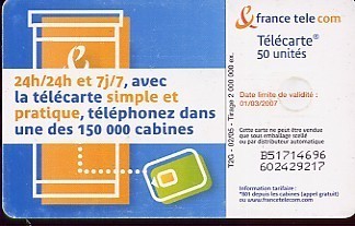 @+ Télécarte MODE D´EMPLOI GARCON - VERSO 1 - 50 U - GEM1 - 02/05. - 2005