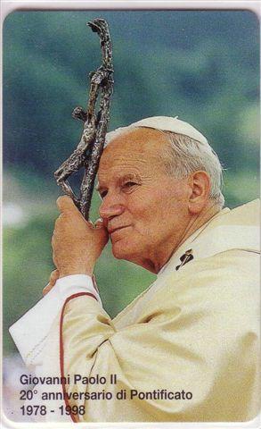 POPE JOHN PAUL II ( Vatican SCV-53 Mint Card ) Pape Papst Papa Paus Karol Wojtyla Jean Juan Pablo Religion Christianity - Vatikan