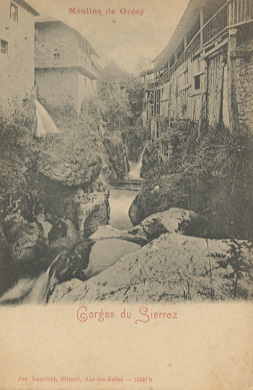 Moulin De Grésy Gorges Du Sierroz ,précurseur - Gresy Sur Aix